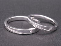 pt950,手作り,結婚指輪