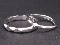 結婚指輪,オーダーメイド,アーガイル模様