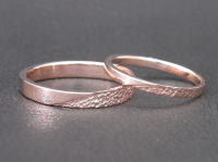 ピンクゴールド,結婚指輪,帯広