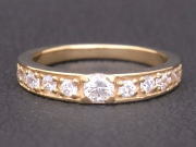 K18,婚約指輪,ダイヤモンド