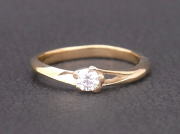 K18,婚約指輪,ダイヤモンドリング