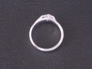 帯広・グランドガレリアの手作りハンドメイドpt900プラチナ婚約指輪エンゲージリング0.4ctダイヤモンド