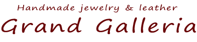 handmade jewelry & leather Grand Galleria